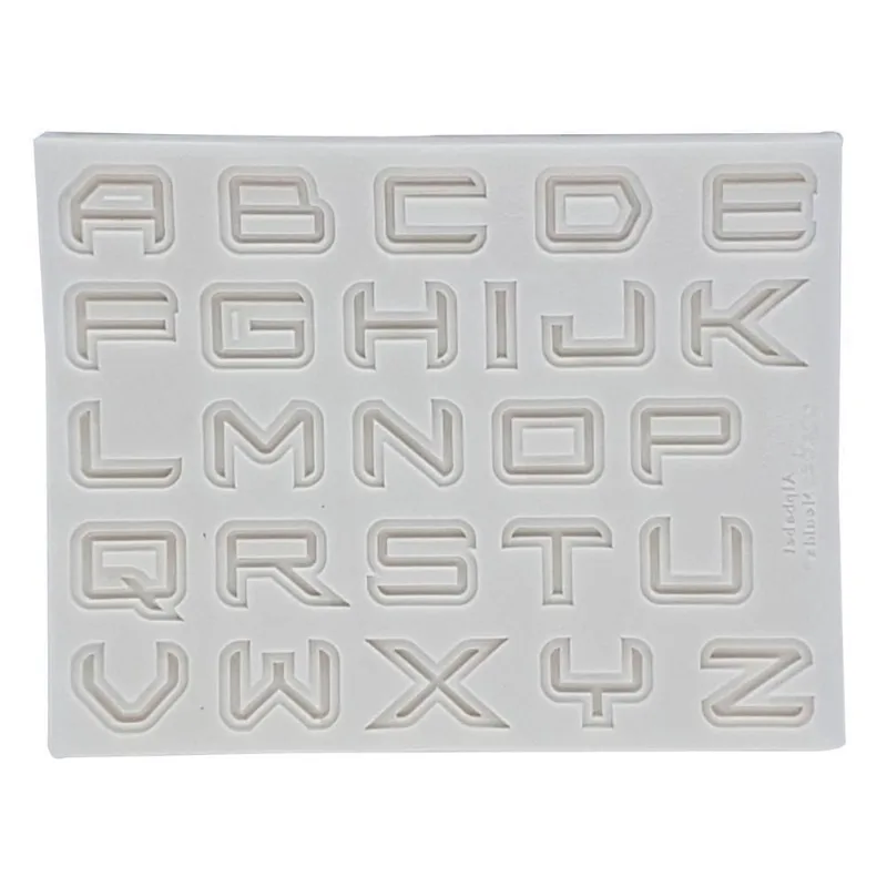 Molde De Alfabeto 3D - Gmezn608