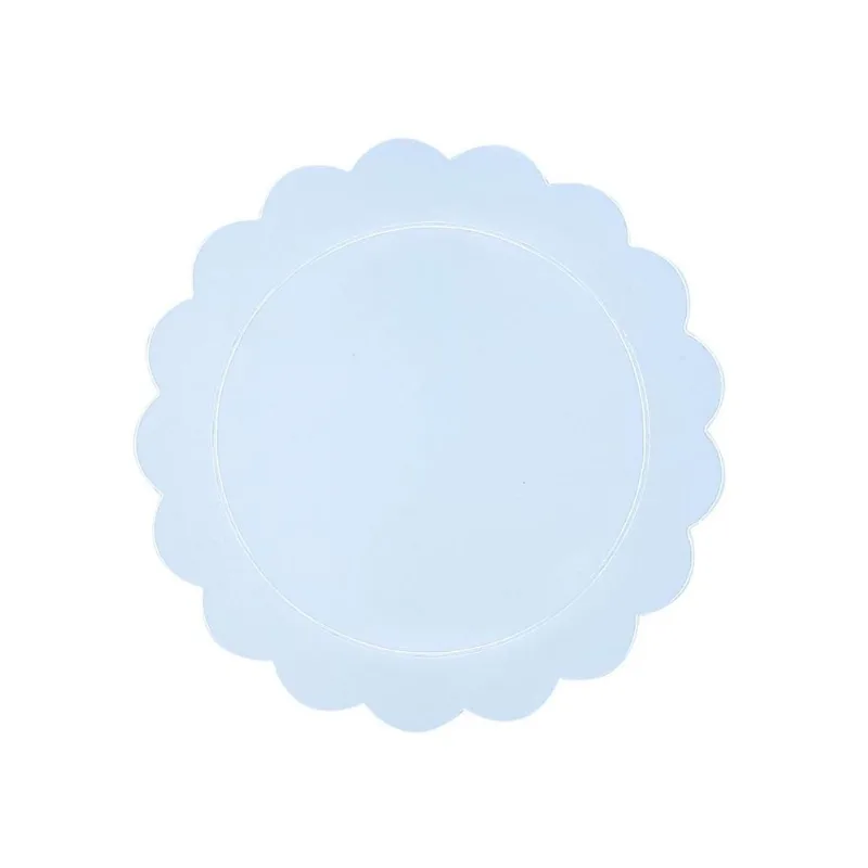 Kit 30 Unidades De Base Laminada Branca 15 Cm - Jr15B