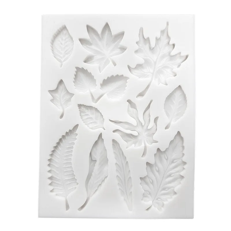 Molde Folhas Diversas - Gmezn758