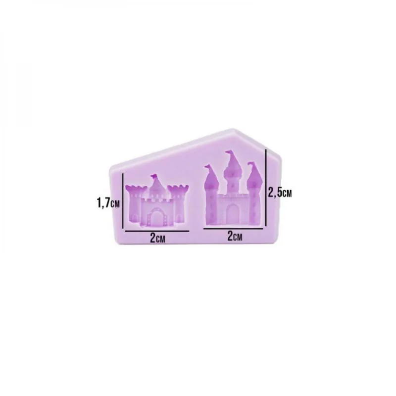Molde Silicone Castelos Princesa