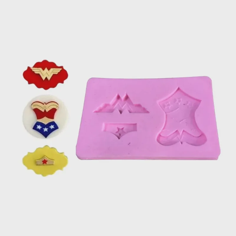 Molde Silicone Super Heroina Prime Chef