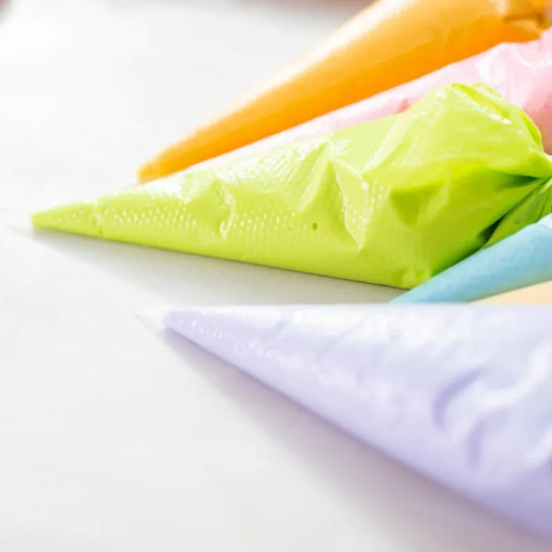 Saco/Manga De Confeitar Descartável Grande 38Cm 100 Unidades
