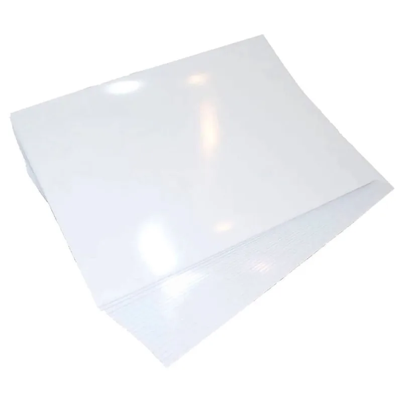 Papel Fotográfico 260g A4 Glossy Branco Brilhante com 20 Folhas - Não Disponível - áudio E Vídeo