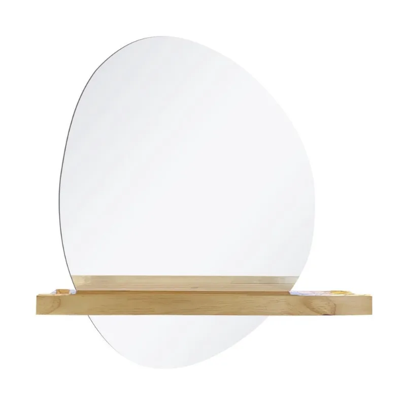 Espelho Funcional Shelf Pinus 66X52Cm Orgânico G