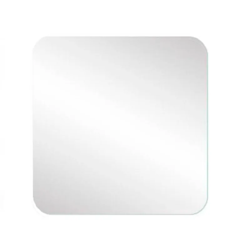 Espelho Multiuso Lapidado Pendurador Led Amarelo 50X50Cm