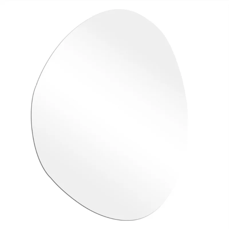 Espelho Multiuso Lapidado Pendurador Led Amarelo 100X70Cm