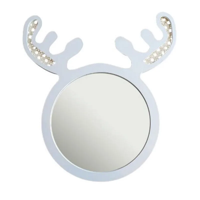 Espelho Infantil 43x44cm Branco Alce ml