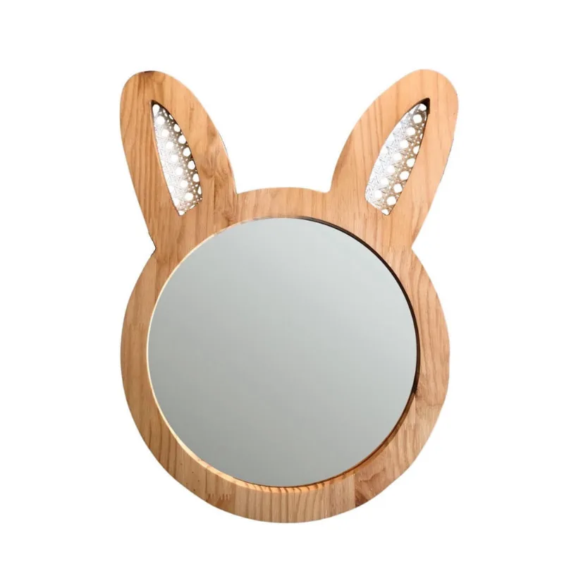 Espelho Infantil Pinus Coelho 48x37cm