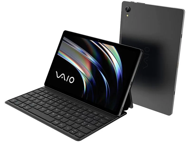 Tablet Vaio TL10 com Teclado de Conexão Inteligente 10,4" 128GB 8GB RAM Android 13 Octa-Core Wi-Fi 4G - Vaio