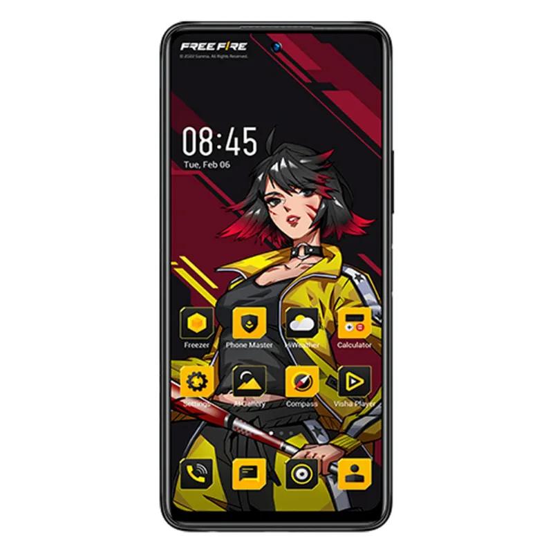 Smartphone Infinix Free Fire 6GB 128GB Preto