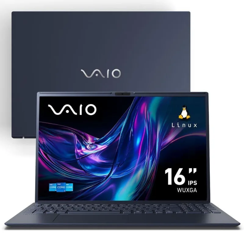 Notebook Vaio Fe16 Intel® Core™ I5-1334u Linux 8gb Ram 256gb Ssd 16 Ips Wuxga Antirreflexo - Cinza Grafite