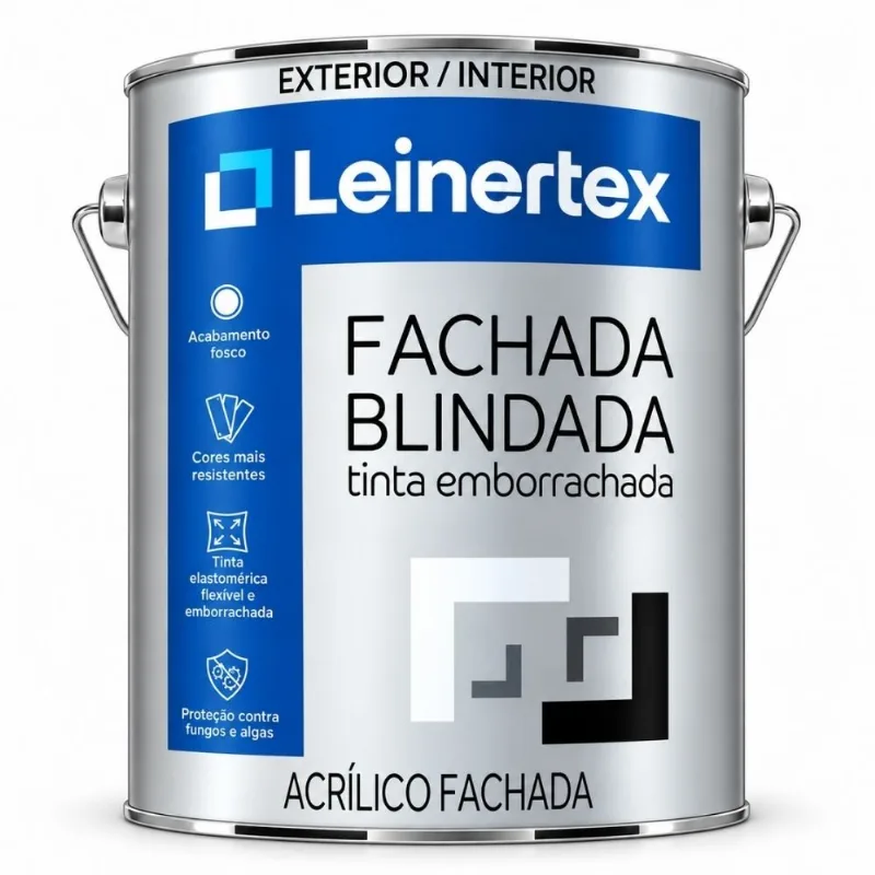 Tinta Acrílica Fosco Emborrachada Branco 3,6L Leinertex