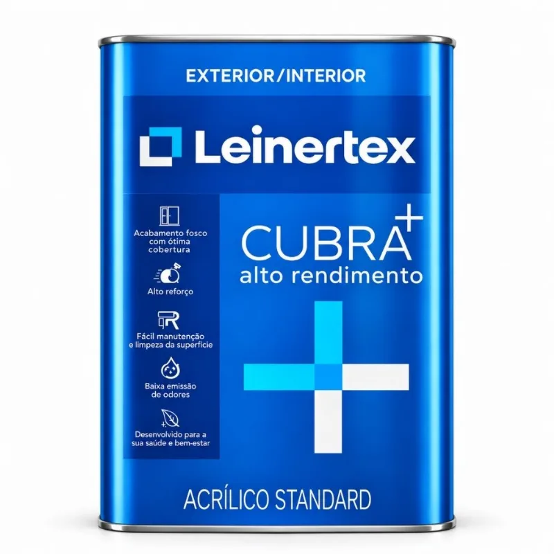 Tinta Standard Acrílica Fosco Branco 18L Leinertex