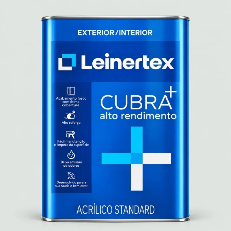 Tinta Standard Acrílica Fosco Gelo 18L Leinertex