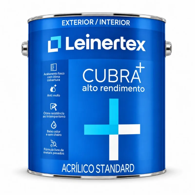 Tinta Standard Acrílica Fosco Branco 3,6L Leinertex
