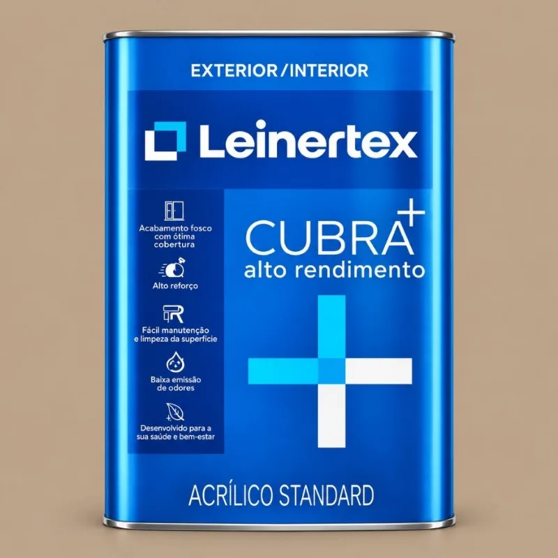 Tinta Standard Acrílica Fosco Camurça 18L Leinertex