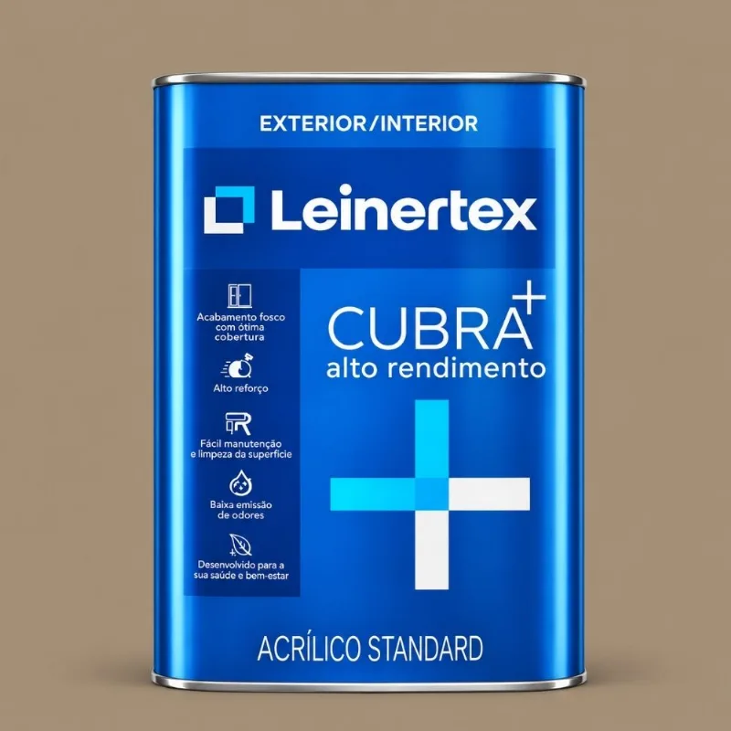 Tinta Standard Acrílica Fosco Cerrado 18L Leinertex