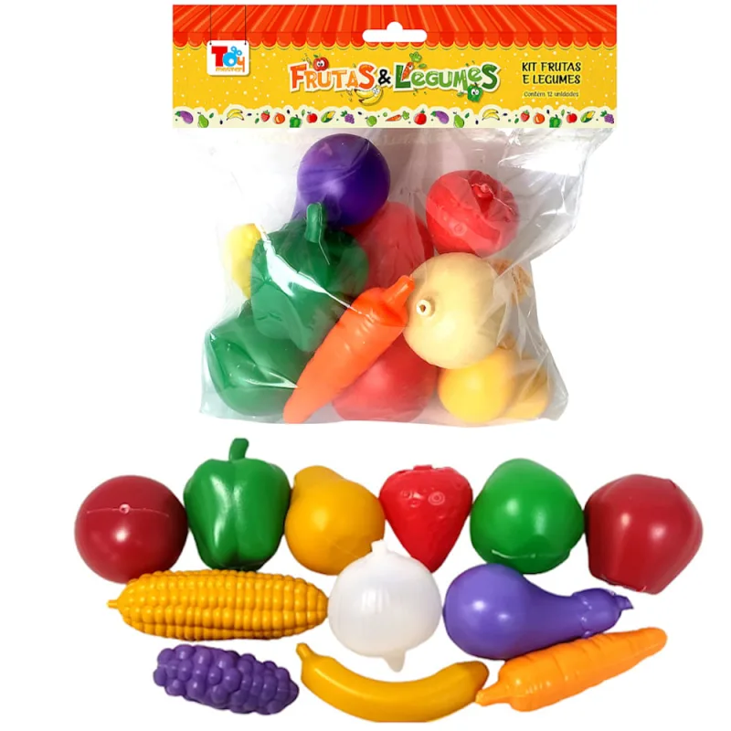Pacote De Legumes Cozinha Infantil Comidinha Faz De Conta - Toy Master