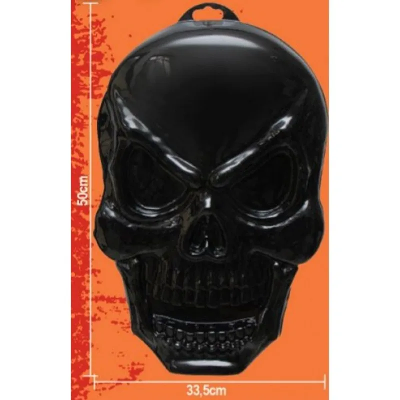 Painel Caveira Grande Preto Master Toy