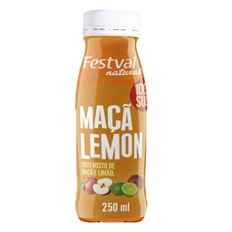 Suco Festval Maça Lemon 250ml - Festval - Frios E Laticinios