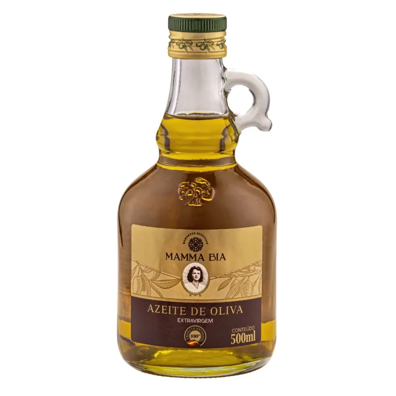 Azeite de Oliva Espanhol Extravirgem Ânfora Mamma Bia 500ml - Mamma Bia - Importados