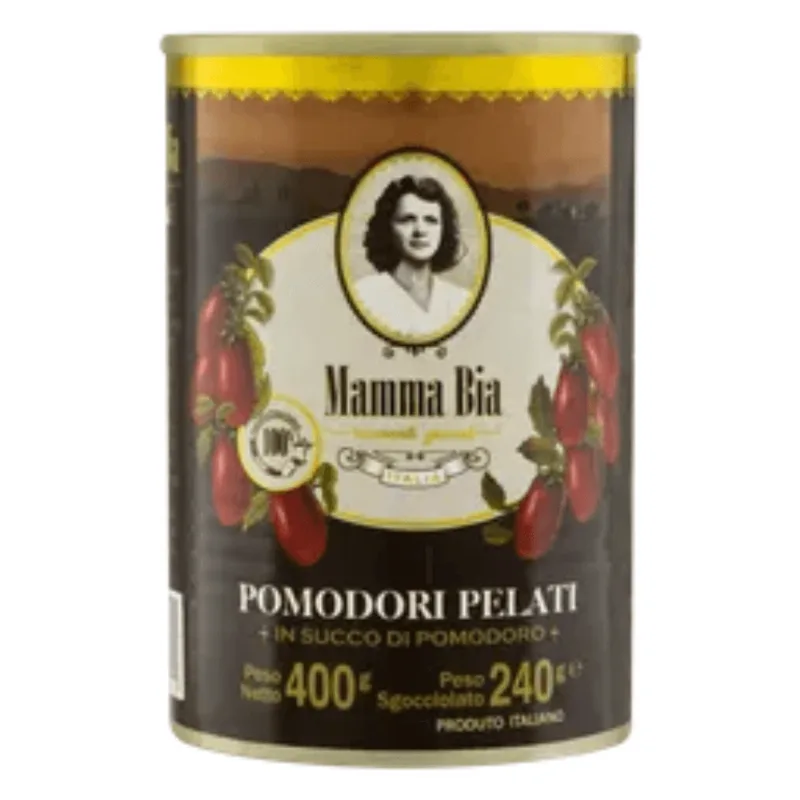 Tomate Pelado Mamma Bia 400g