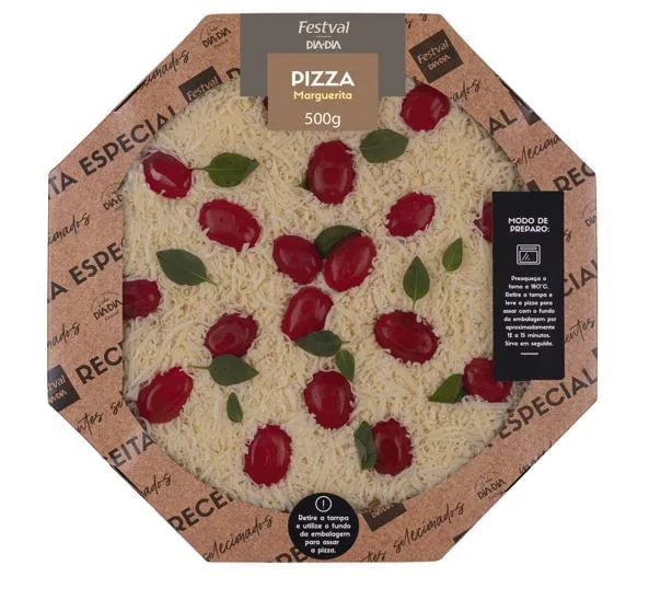 Pizza Festval Marguerita 500g - Festval - Frios E Laticinios