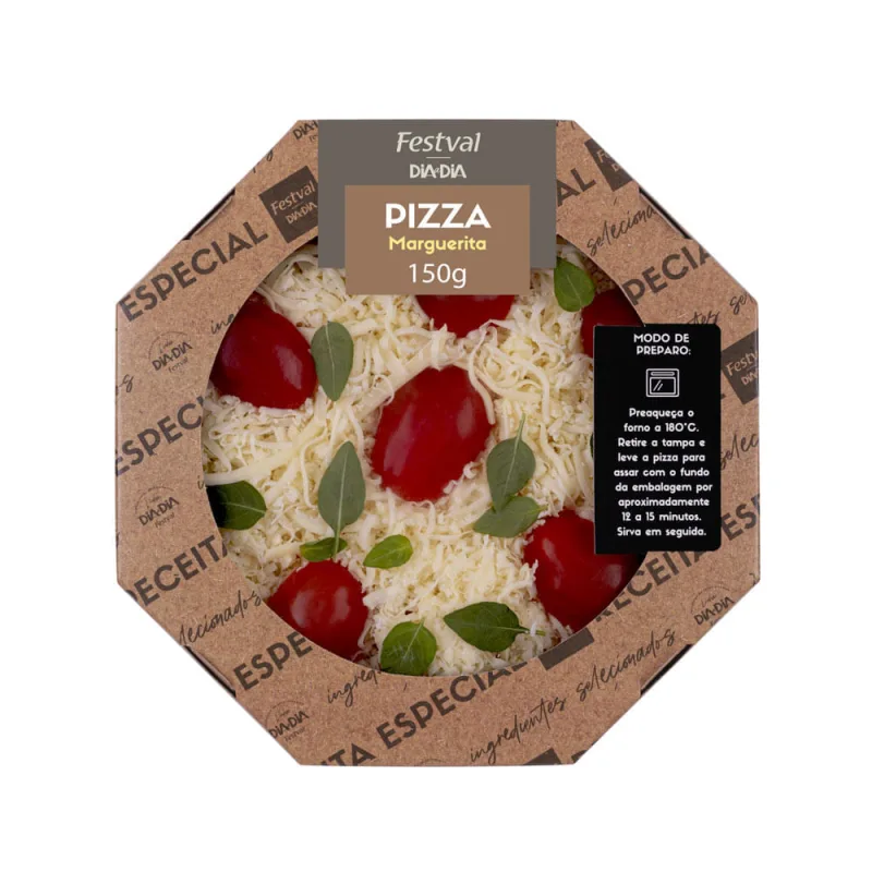 Pizza Festval Marguerita 150g - Festval - Frios E Laticinios