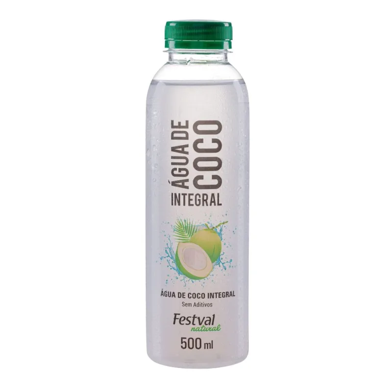 Água de Coco 100% Natural Festval 500ml - Festval - Frios E Laticinios