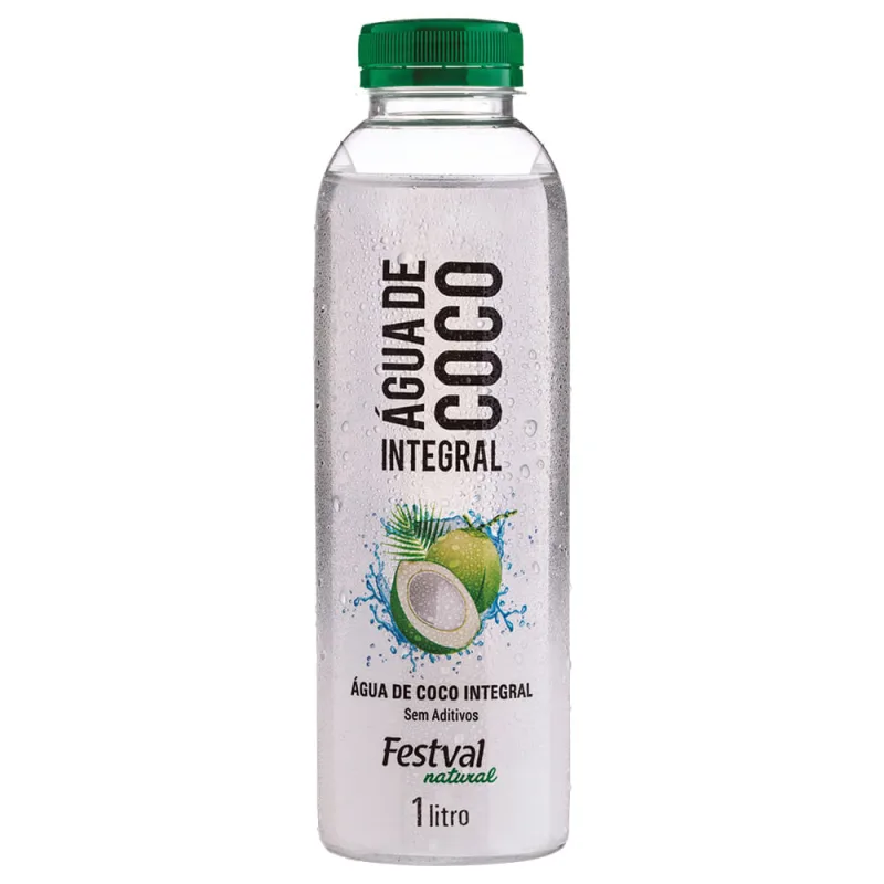 Água de Coco Festval 100% Natural 1L - Festval - Frios E Laticinios