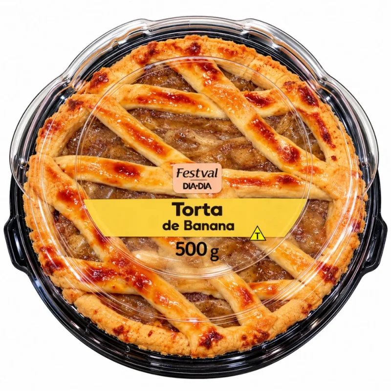 Torta de Banana Festval 500g - Festval - Padaria