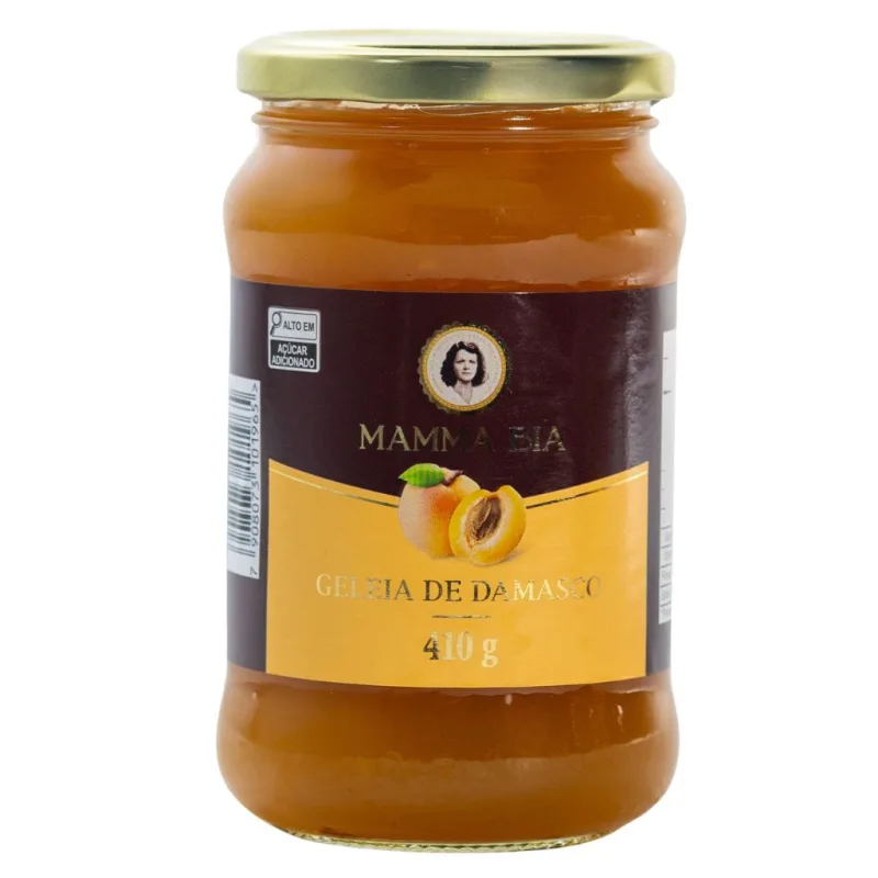 Geleia Polonesa de Damasco Mamma Bia 410g - Mamma Bia - Importados