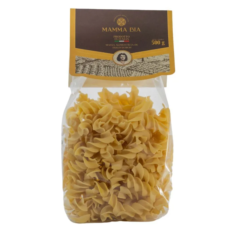 Massa Italiana Mamma Bia Fusilloni 500g - Mamma Bia - Importados