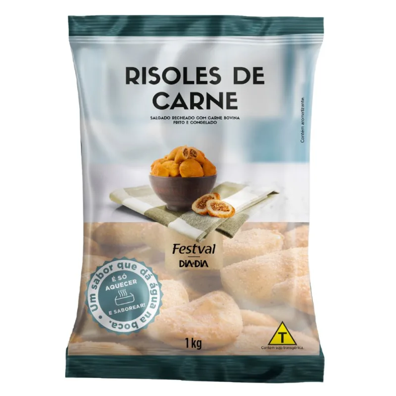 Risoles de Carne Festval 1kg - Festval - Frios E Laticinios