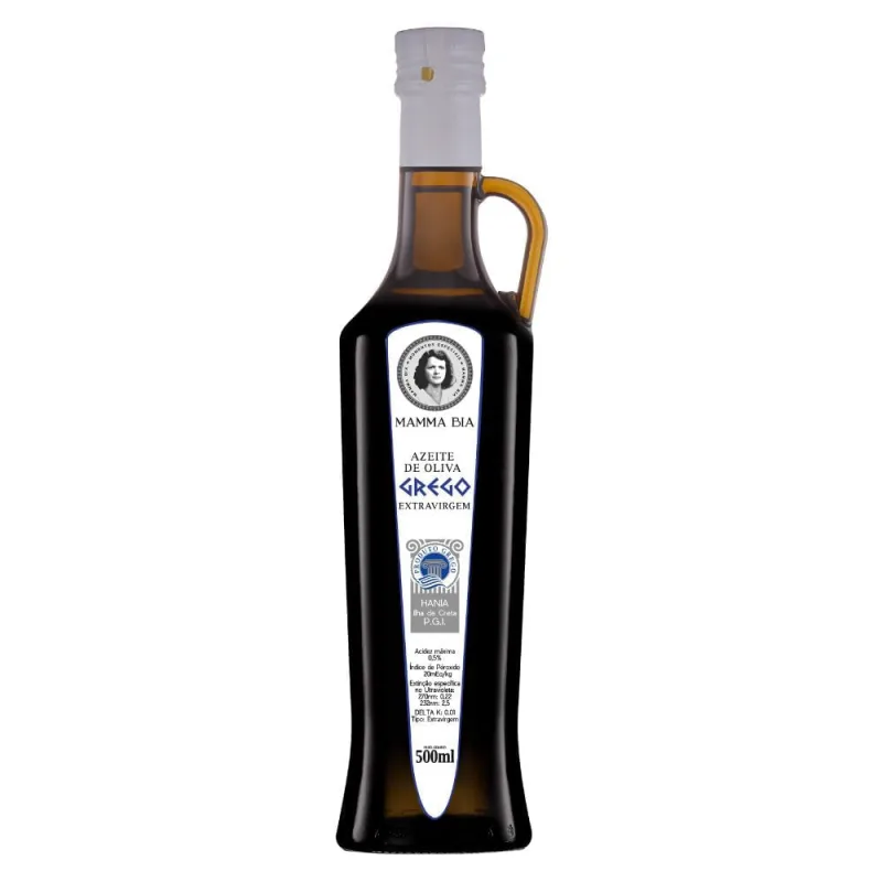 Azeite de Oliva Grego Mamma Bia Extravirgem 500ml - Mamma Bia - Importados