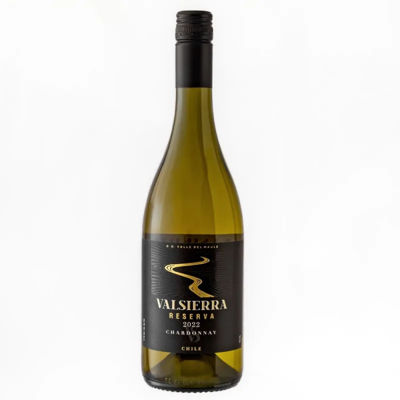 Vinho Chardonnay Branco Seco Reserva Chileno Valsierra 750ml - Valsierra