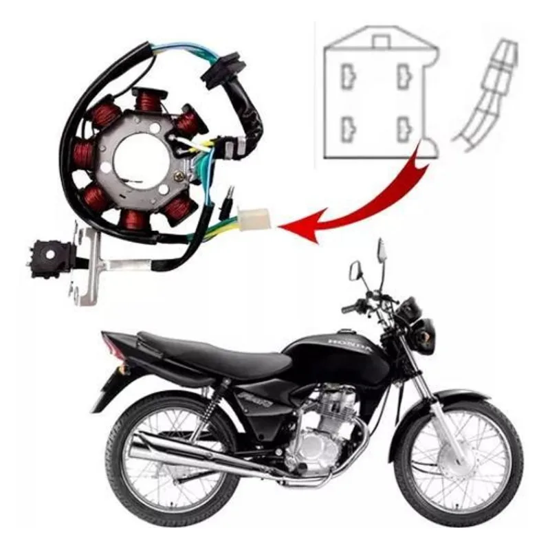 Estator Titan / Fan 125 02 A 08