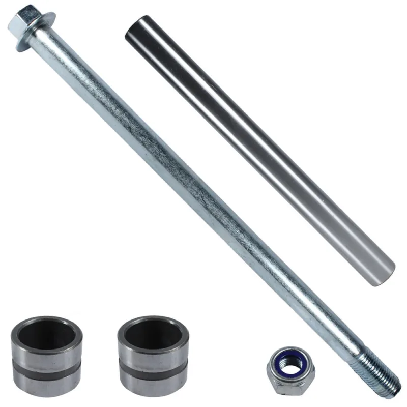 Eixo kit quadro elástico balança completo NXR125 NXR150 NXR160 Bros XRE190 CRF230 com porca e buchas - Não Disponível - Automotivo