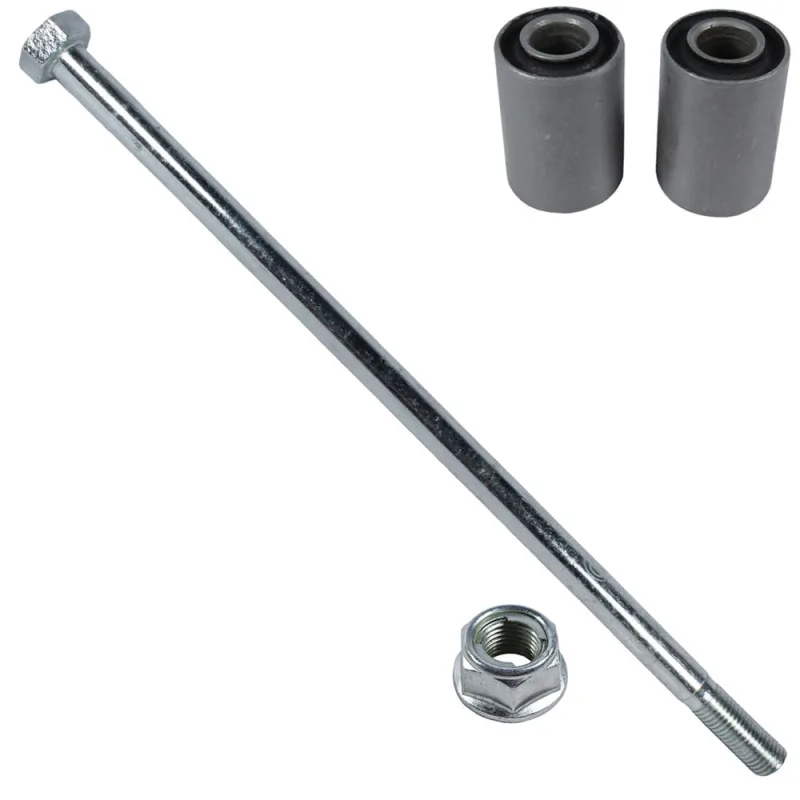 Eixo kit quadro elástico balança completo C100 Biz 1998 a 2005 com porca e buchas - Não Disponível - Automotivo
