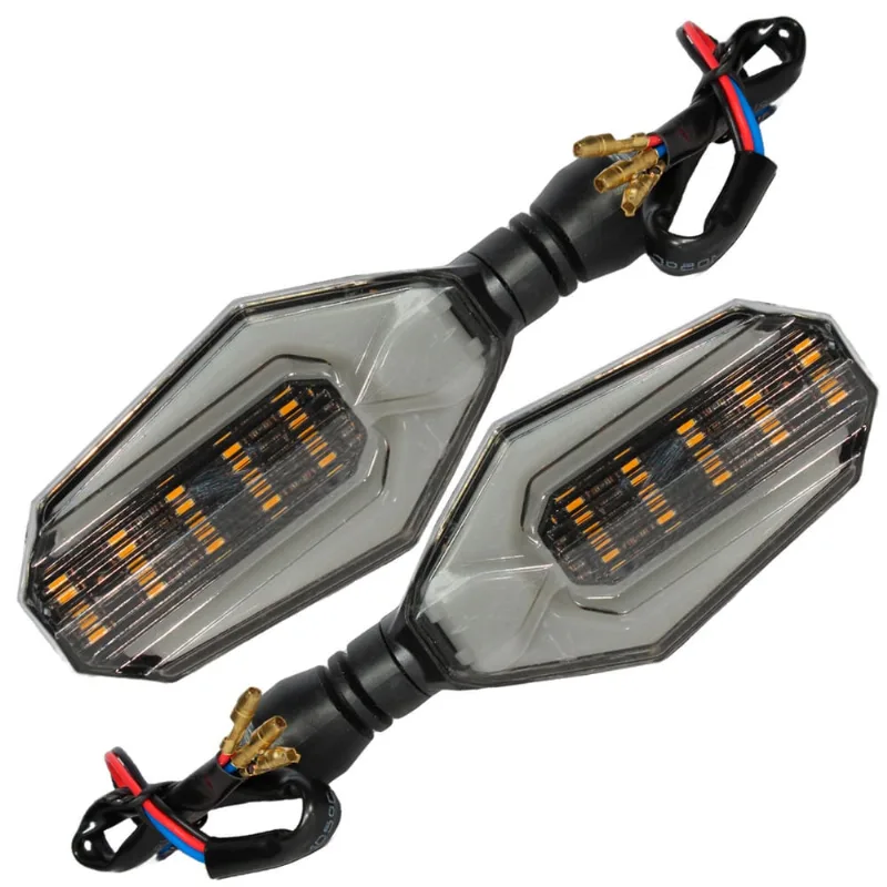 Kit 2 pisca led Custom Universal CG125 CG150 Fan Titan CB300 XRE300 CBX250 Twister NXR125 NXR150 NXR160 Bros XRE190 ybr
