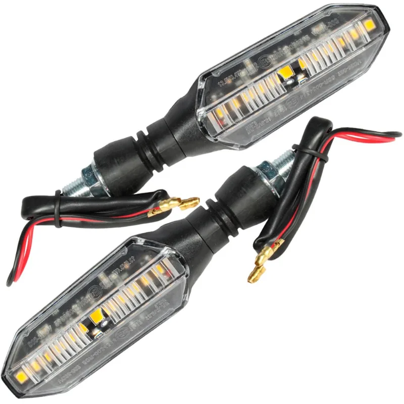 Kit 2 pisca led Sequencial CB250F para CG125 CG150 Fan Titan CB300 XRE300 CBX250 Twister NXR125 NXR150 NXR160 Bros xre