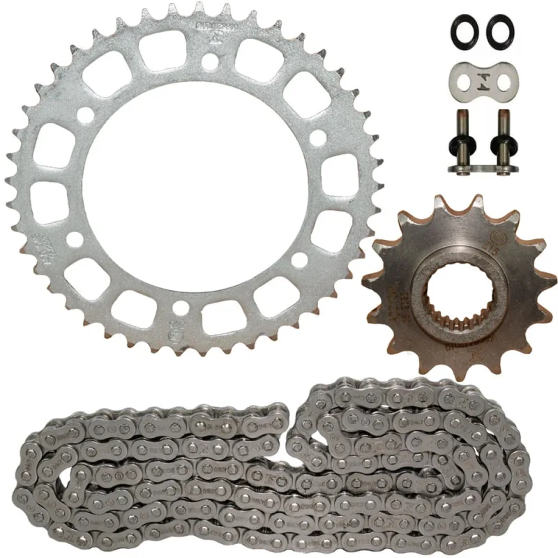Kit relação transmissão tração YS250 Fazer 2006 a 2017 com retentor - Não Disponível - Automotivo