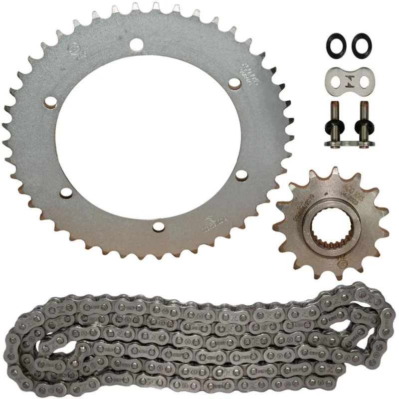 Kit relação transmissão tração XTZ250 Lander 2007 a 2008 com retentor - Não Disponível - Automotivo