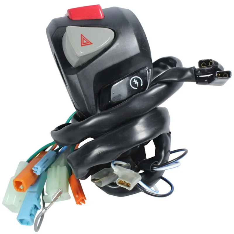 Interruptor de partida botão com pisca alerta CG150 CG160 Fan Titan Start CB300 XRE300 modelo CB500