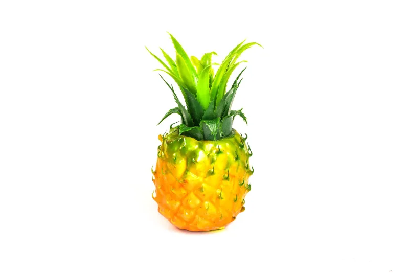 Abacaxi Decorativo P 17x8cm - Não Informado - Decoração