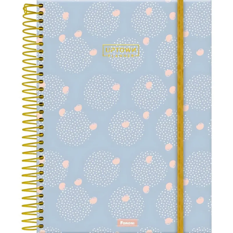 Caderno Foroni Uptown 1X1 3168009 80 Folhas