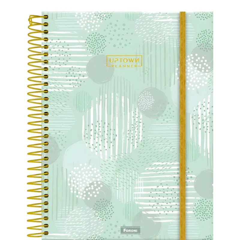 Caderno Foroni Uptown 10X1 316807 160 Folhas