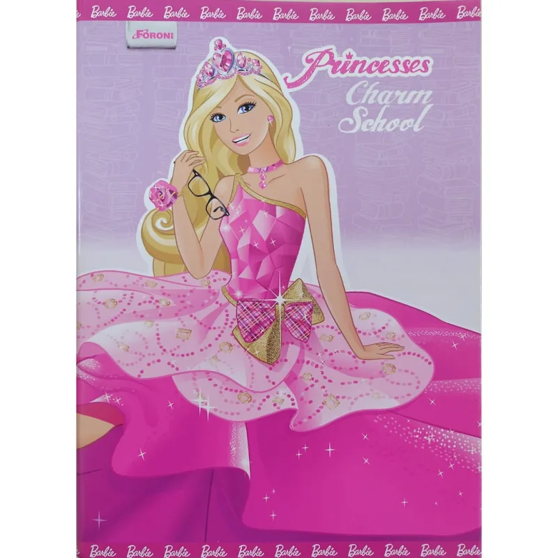 Caderno Brochura Universitário 80 Folhas Tilibra Barbie Luxo Capa Dura - Tilibra - Papelaria
