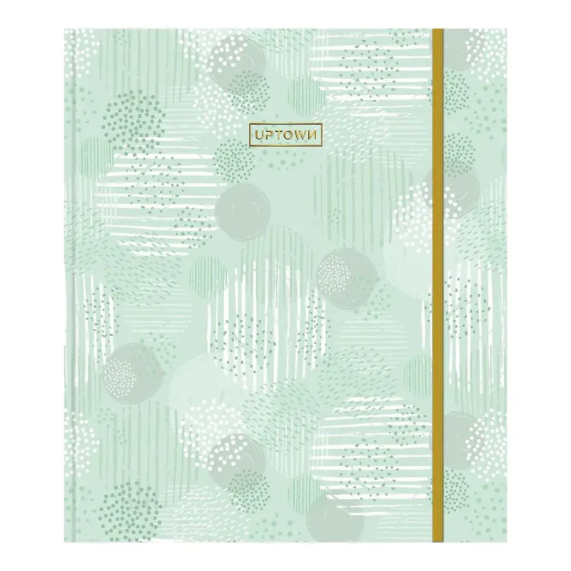 Caderno Foroni Argolado Uptown c/ Elástico 80 Folhas