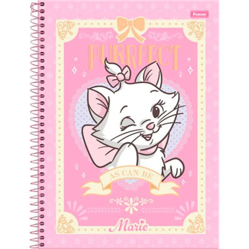 Caderno Marie College Foroni 160 folhas un
